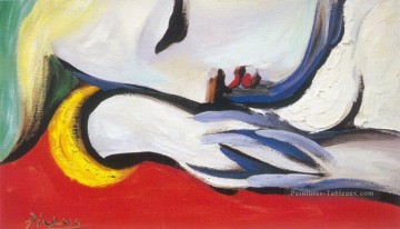 Le repos Marie Thérèse Walter 1932 cubisme Pablo Picasso Peinture à l'huile